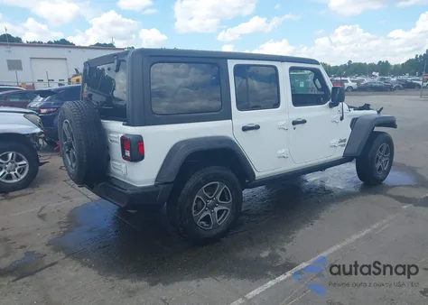 2018 Jeep Wrangler Unlimited Sport S 4X4 из США, поврежденный, VIN 1C4HJXDG3JW129798